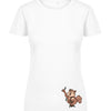 T-Shirt Frau Eichhörnchen - Weiß