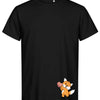 T-Shirt Mann Fuchs - Schwarz