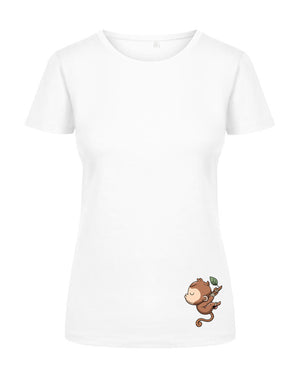 T-Shirt Frau Äffchen