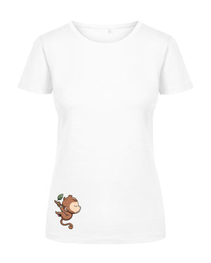 T-Shirt Frau Äffchen