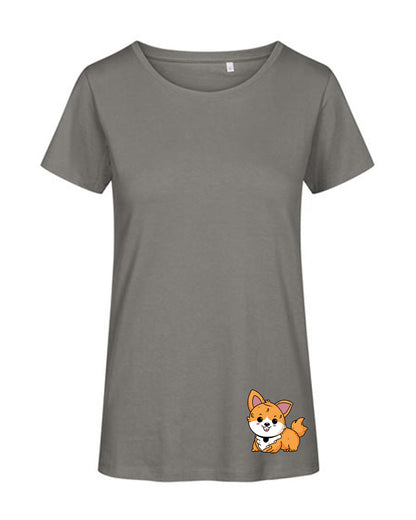 T-Shirt Frau Corgi