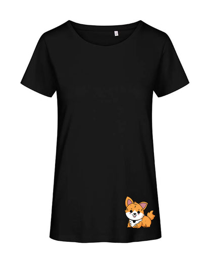 T-Shirt Frau Corgi