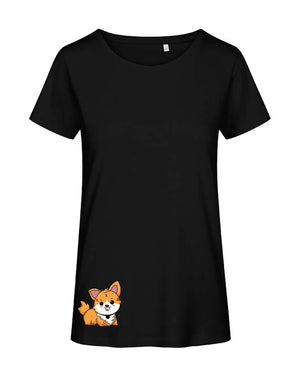 T-Shirt Frau Corgi