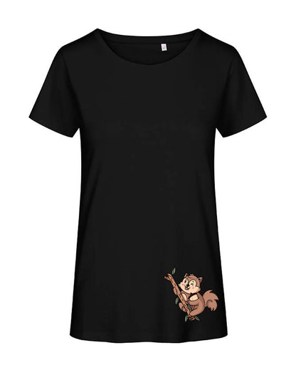 T-Shirt Frau Eichhörnchen