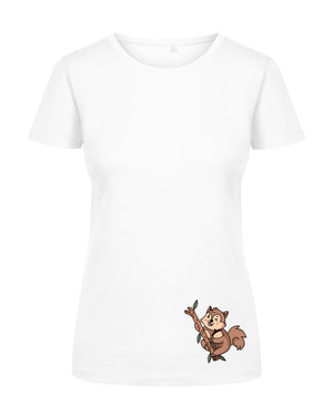 T-Shirt Frau Eichhörnchen