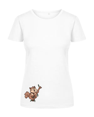 T-Shirt Frau Eichhörnchen