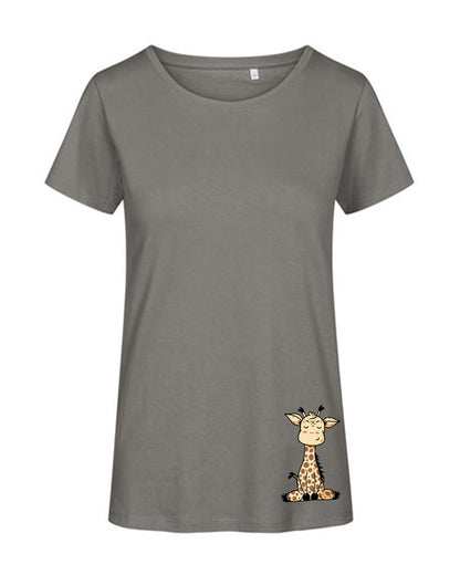 T-Shirt Frau Giraffe