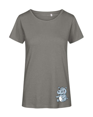 T-Shirt Frau Hippo