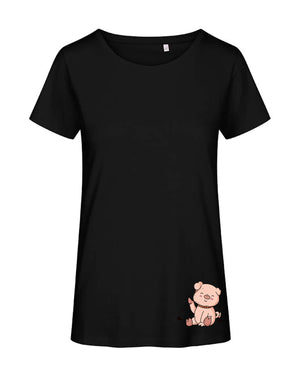 T-Shirt Frau Schweinchen