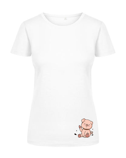 T-Shirt Frau Schweinchen
