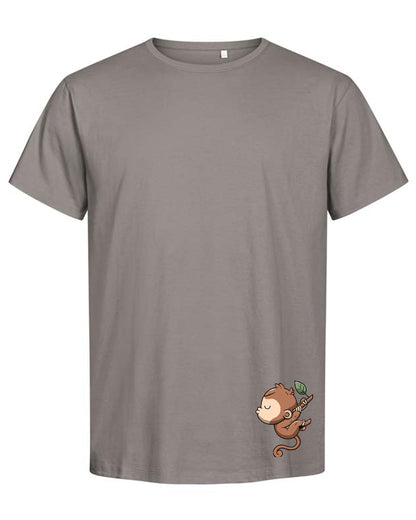 T-Shirt Mann Äffchen