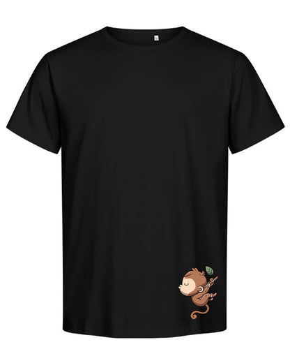 T-Shirt Mann Äffchen