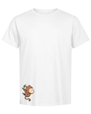 T-Shirt Mann Äffchen