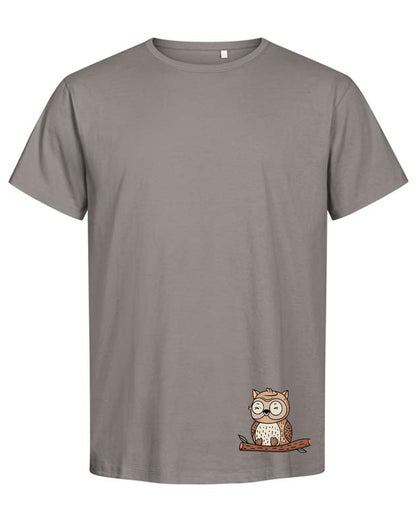 T-Shirt Mann Eule