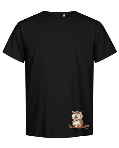 T-Shirt Mann Eule