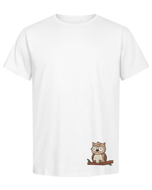 T-Shirt Mann Eule