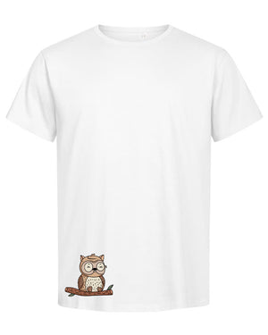T-Shirt Mann Eule