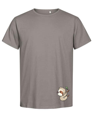 T-Shirt Mann Faultier