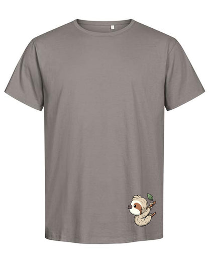 T-Shirt Mann Faultier