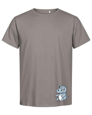 T-Shirt Mann Hippo