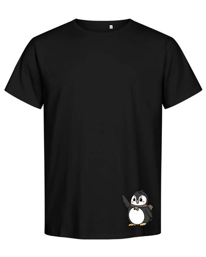 T-Shirt Mann Pinguin