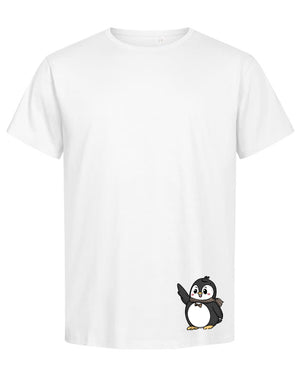 T-Shirt Mann Pinguin