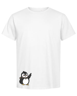 T-Shirt Mann Pinguin